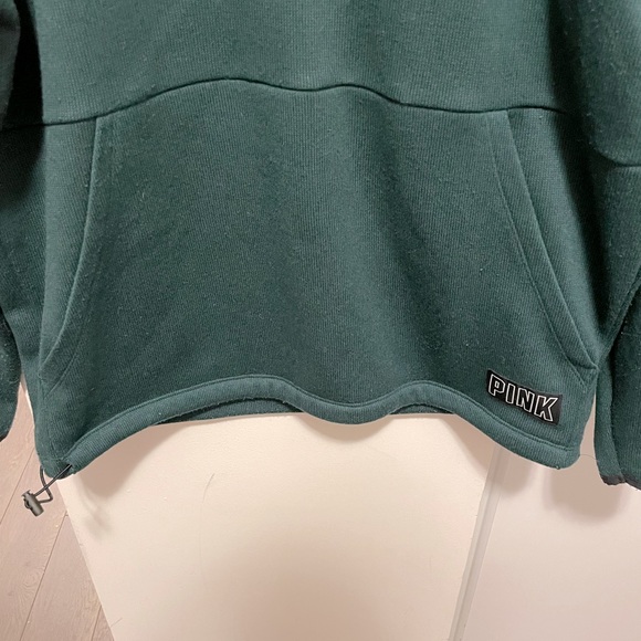 PINK Victoria Secret Half Zip Pullover Sweatshirt - Picture 5 of 5